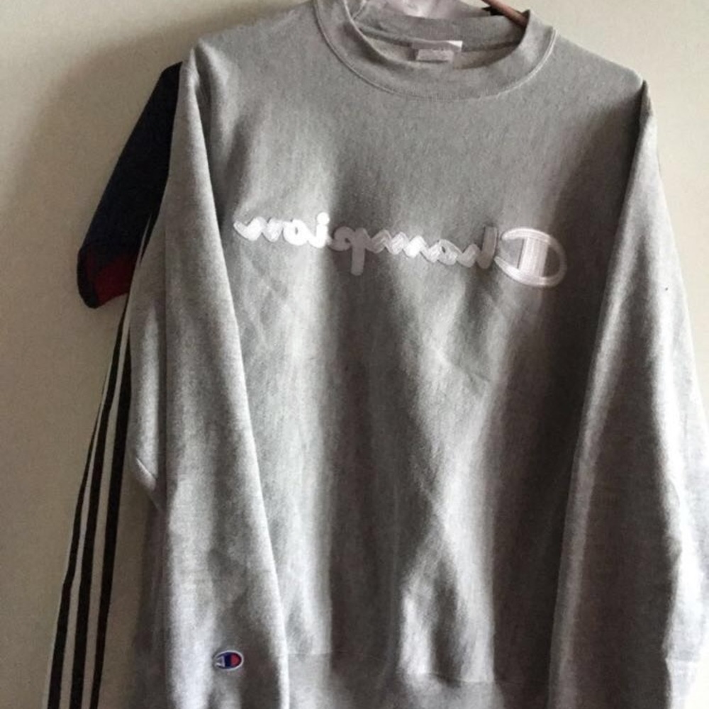 Champion v neck reverse seam